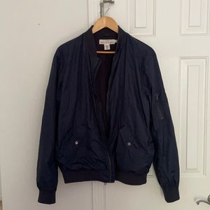 H&M Navy Blue Windbreaker Jacket